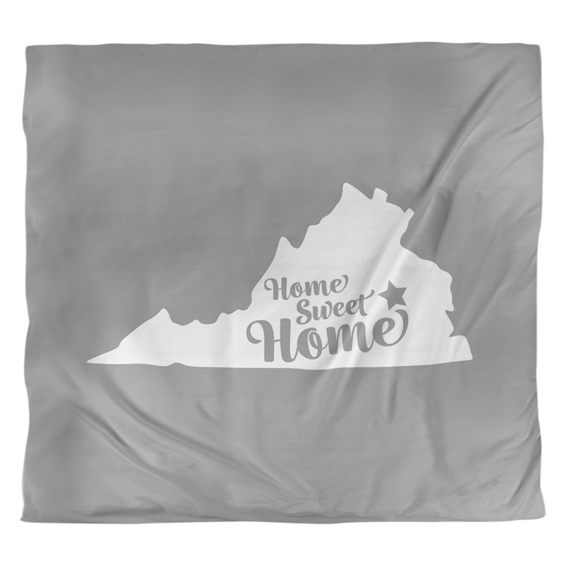 Housse de couette réversible simple et réversible home richmond, Polyester brossé, Housse de couette pour très grand lit