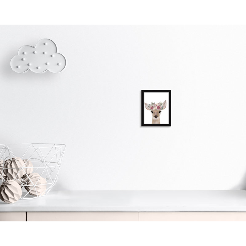 Décoration murale pour enfants, H 11 po x l 9 po x P 1,19 po, Encadré de boîte noir