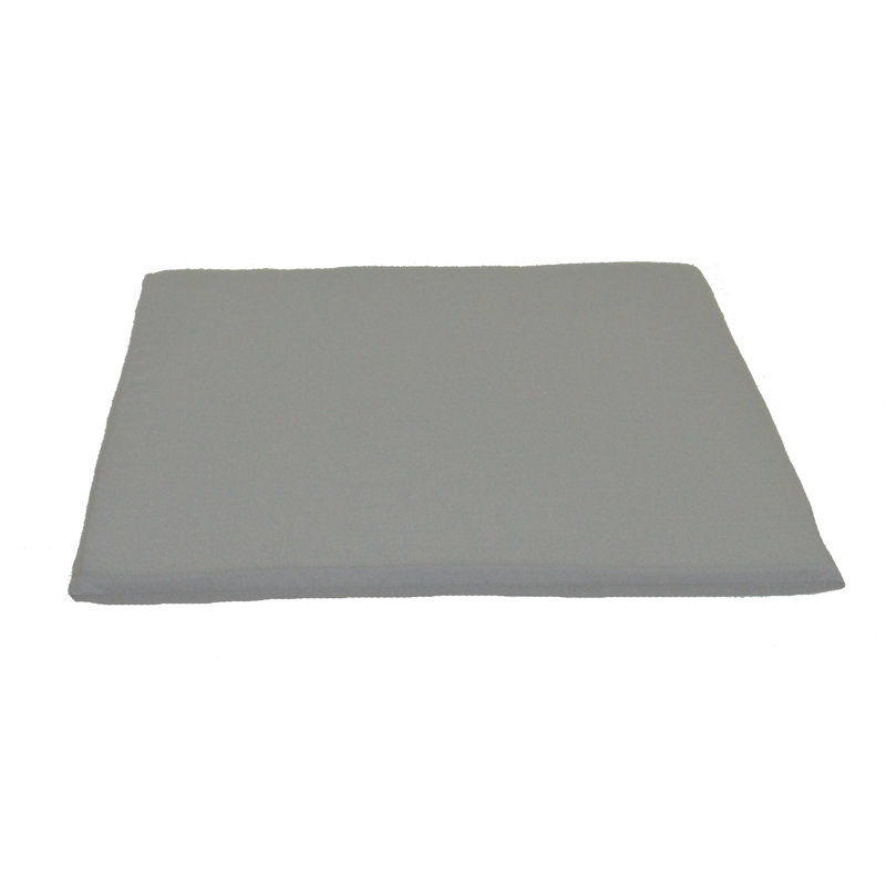Coussin de chaise d'intérieur/extérieur, Gris, l 22 pi x P 38 po