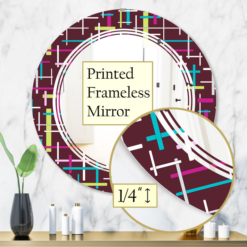 Miroir mural Triple C, H 31,5 po x l po