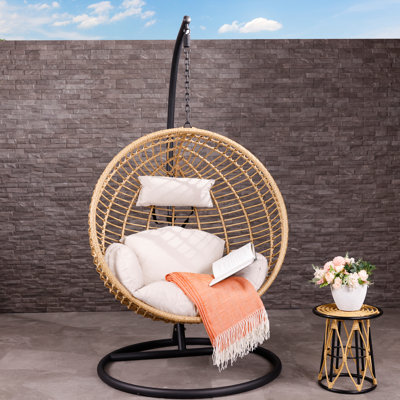  Charles Bentley Hanging Swing Chair with Stand