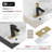 Stylish Single Hole Bathroom Faucet Plate-104699610