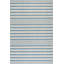 Vion Coastal Striped Machine Washable Rug-1731429475