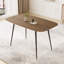Table de salle à manger moderne avec pieds en métal-107402648-108896933