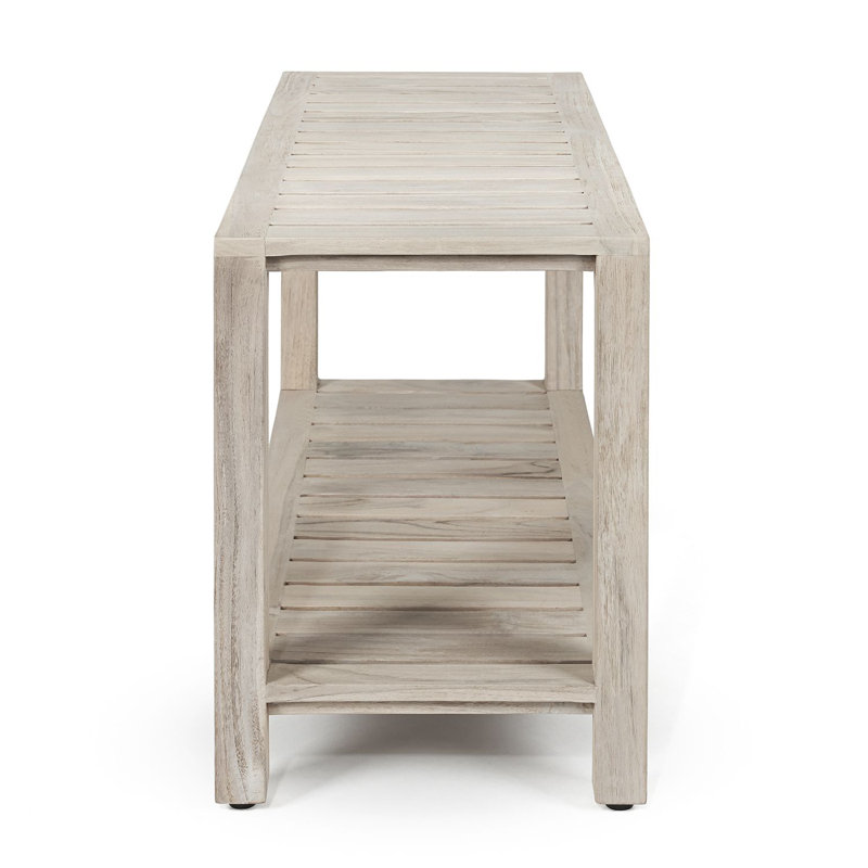 Neiya 30'' W Teak Shower Bench