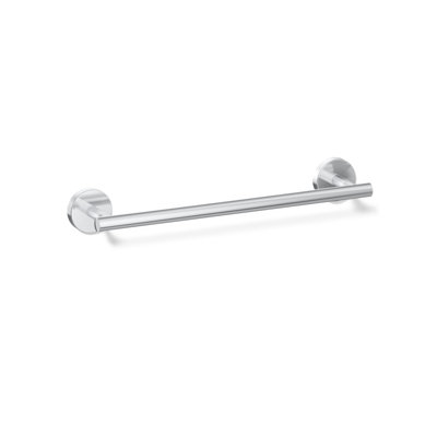Elate Wall Mounted Round Towel Bar, Metal Wall-Mounted Towel Holder