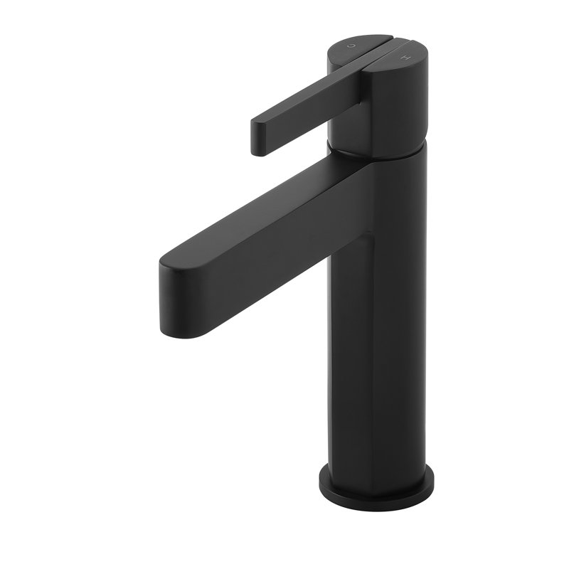 Stila Single Hole Single-Handle Bathroom Faucet , Matte Black
