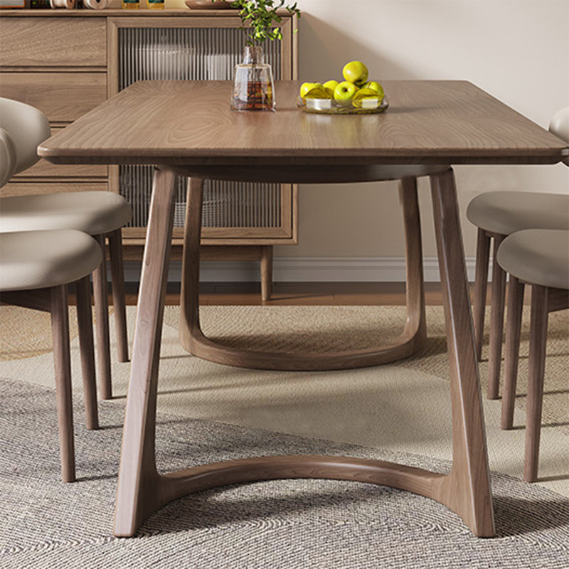 Ensemble repas pour 6 personnes, L 31,49 po x L 55,11 po, Frêne