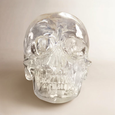 Borrero Faux Crystal Skull Figurine