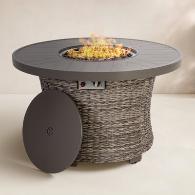 Round Fire Pit Table