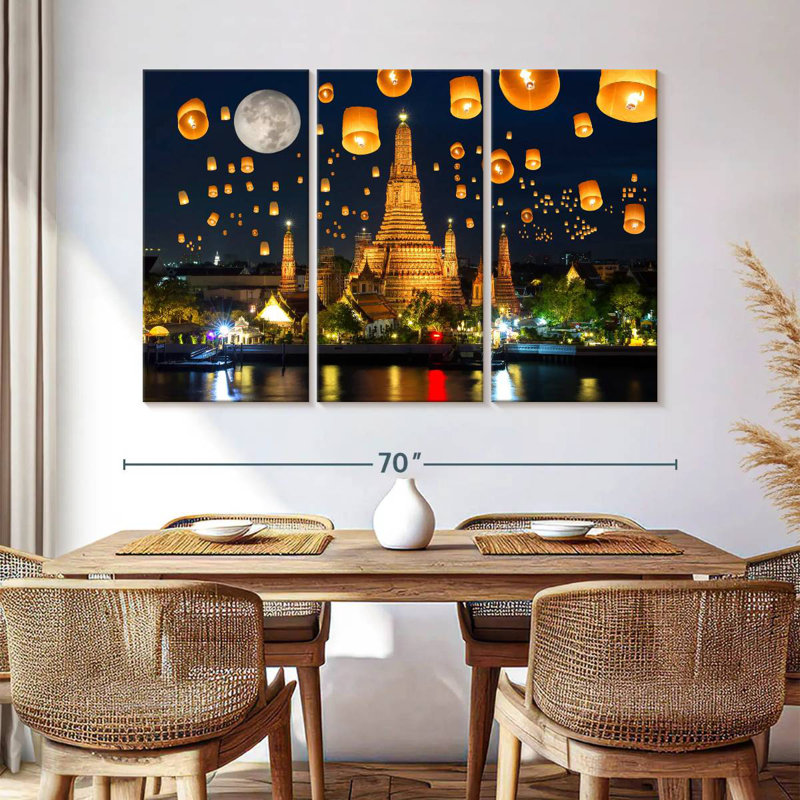 Lilie Yee Peng Lantern Festival, 32" H x 50" W