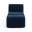 2 chaises longues rembourrées en flanelle de fourrure de lapin rembourrées 2 pièces sans assemblage requis-131645740