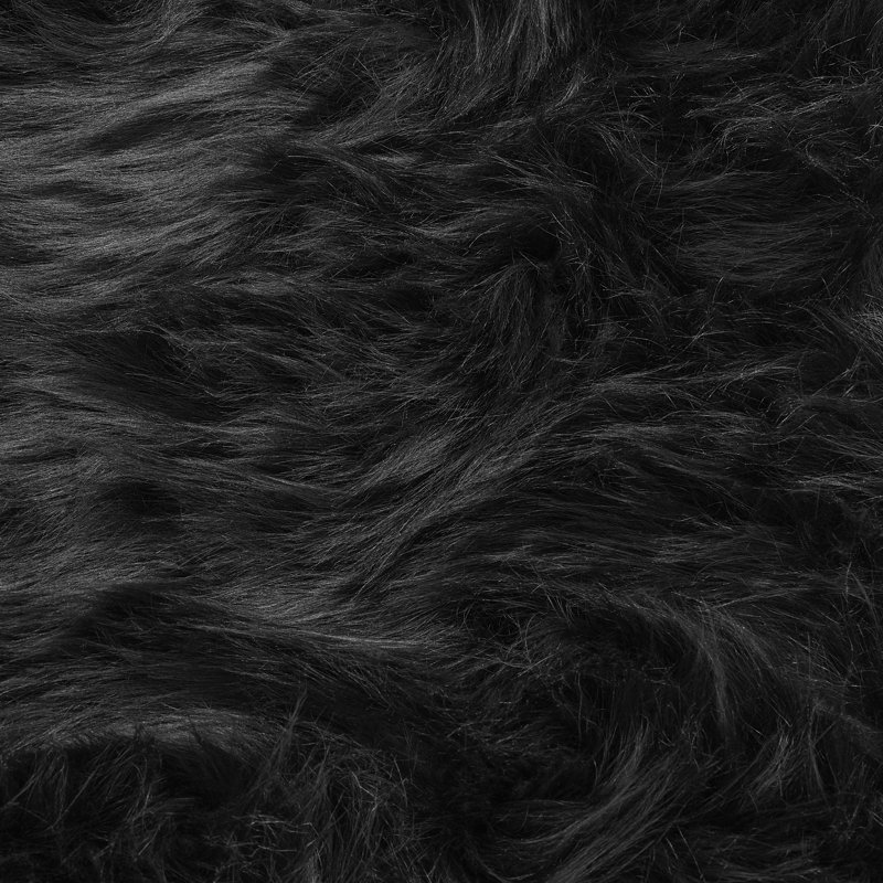 Dash Solid Colour Sheepskin 65cm X 190cm Area Rug