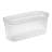 Sterilite Narrow Storage Bin with Handles, Container to Organize Shelving, Closets, and Countertops
