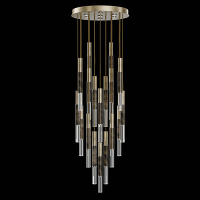 Luminaire suspendu rond l 31 po Antonia