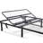 Head Up Only Queen Size Bed Base, 850lbs Weight Bearing, Easy Setup, Black Steel Adjustable Base With Function, And Dependable, No Box Spring Needed,