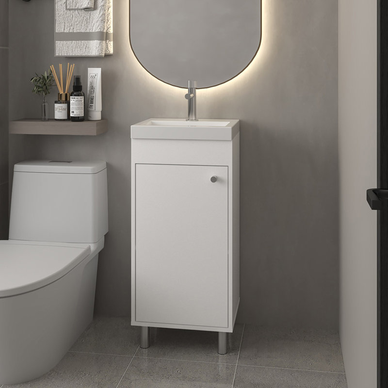 Lavabo de meuble-lavabo Waterford, Blanc