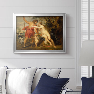 Venus and Adonis-Peter Paul Rubens-Toile tendue avec châssis-c. 1635