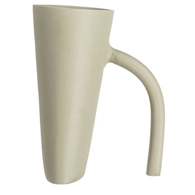 Modern Textured Metal Vase