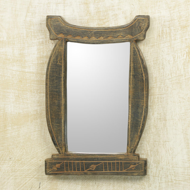 Miroir mural rustique grand lit en bois grand odo schemaa Lucca
