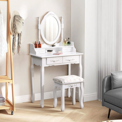 Searmont Dressing Table with Mirror