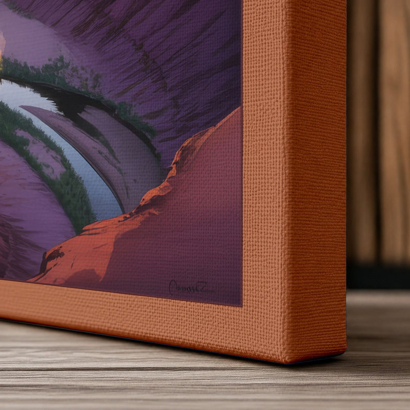 Print, 18x12 - 45.7 x 30.5 cm, Terracotta Border