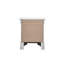 Table de chevet 2 tiroirs Verona, perle-776046803