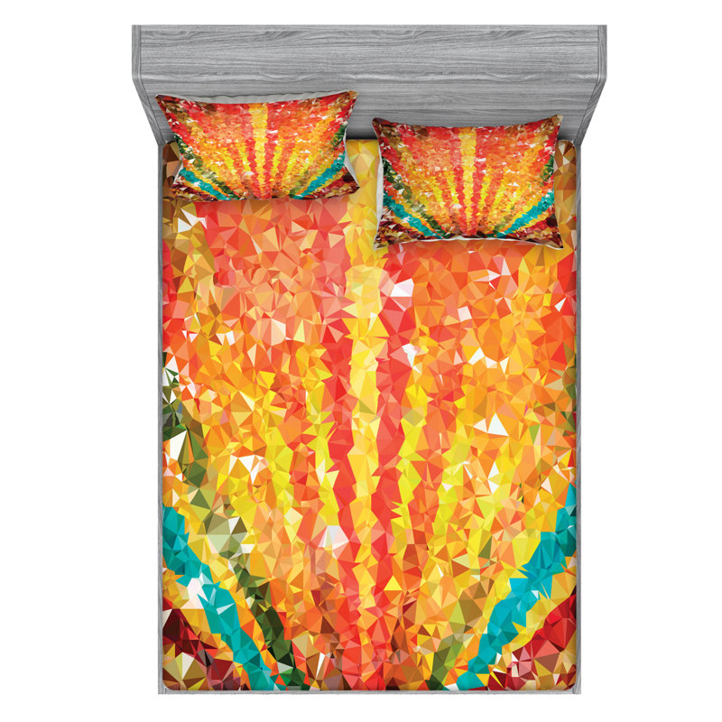 Microfiber Sheet Set, Full Sheet Set with Fitted Sheet