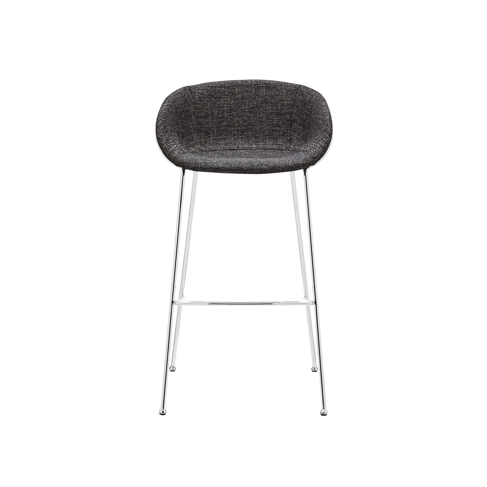 Ardea Counter & Bar Stool, Bar Stool (29.93" Seat Height), Black
