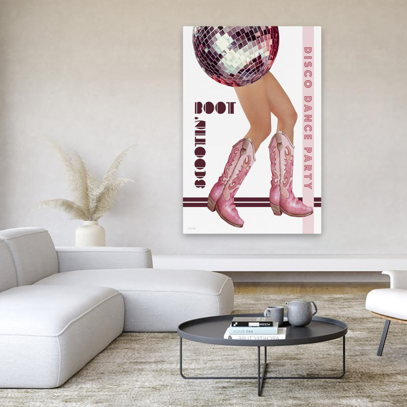 Botte Scootin 'Disco Dance - Botte contemporaine Scootin Disco Dance, H 60 po x l 40 po