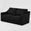 67" Upholstered Loveseat Modern Sofa With Thickened Cushions, Comfy Chenille 2-Seater Couch With Wider Armrests For Bedroom, Apartment, Office-1383979501