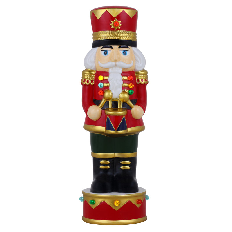 12.25" Nostalgic Ceramic Nutcracker