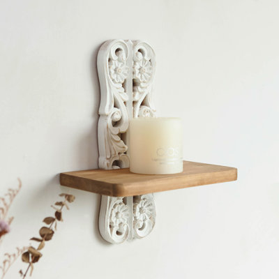 Archa Millie Solid Wood Accent Shelf