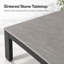 Ensemble de conversation en aluminium Sunbrella avec table basse en pierre frittée-632860659