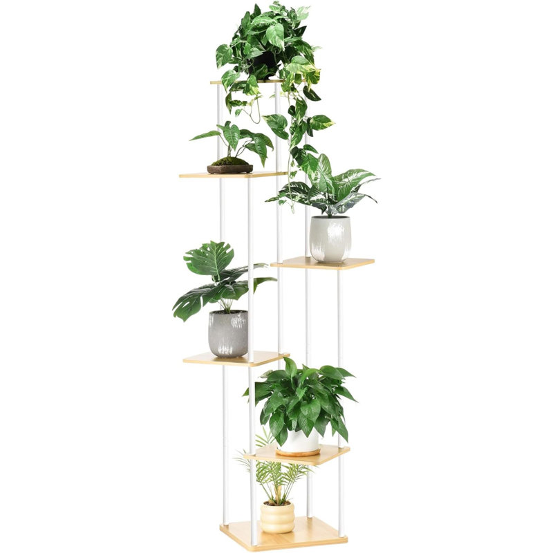 Support pour plante à 6 niveaux, H 51,97 po x l 9,45 po x P 11,8 po