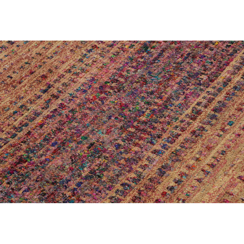 Textural Hand Knotted Geometric Area Rug, Rectangle 14' x 20'