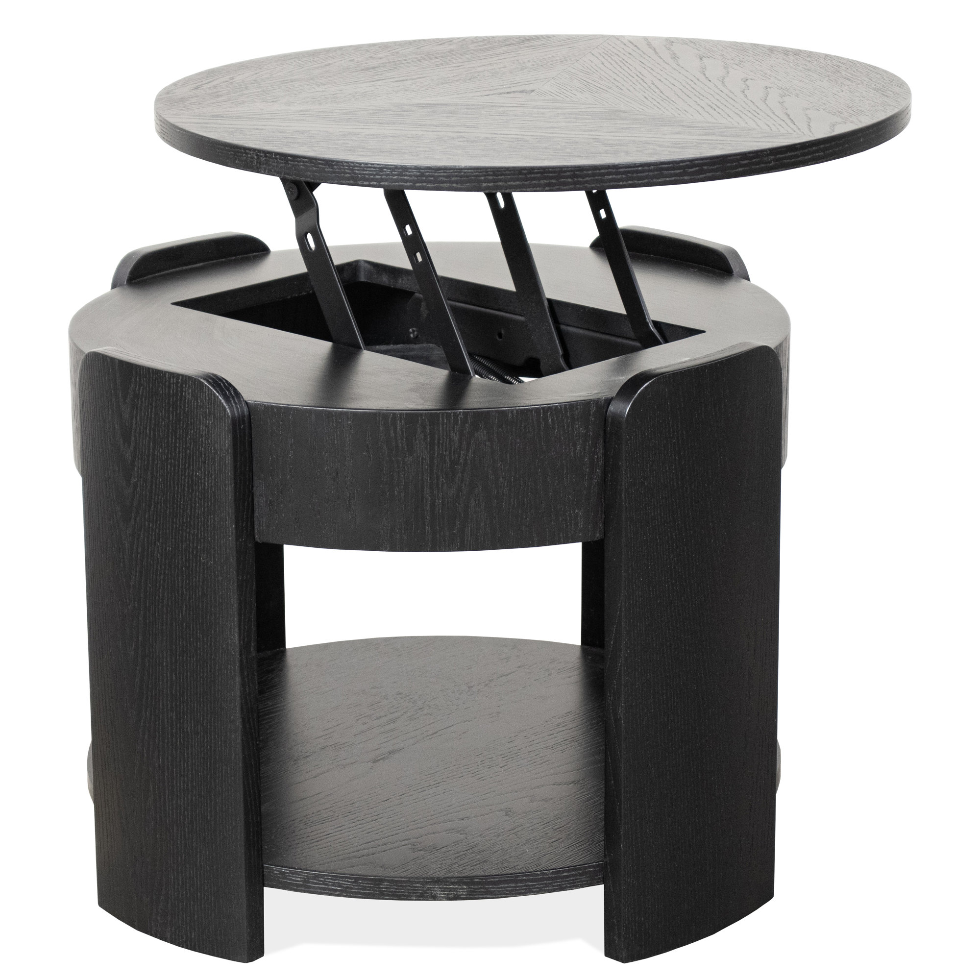 Islay Single Coffee Table with Storage, 18" H x 24" L x 24" W