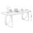 Nut-brown Rectangular Solid Wood writing desk-118232097