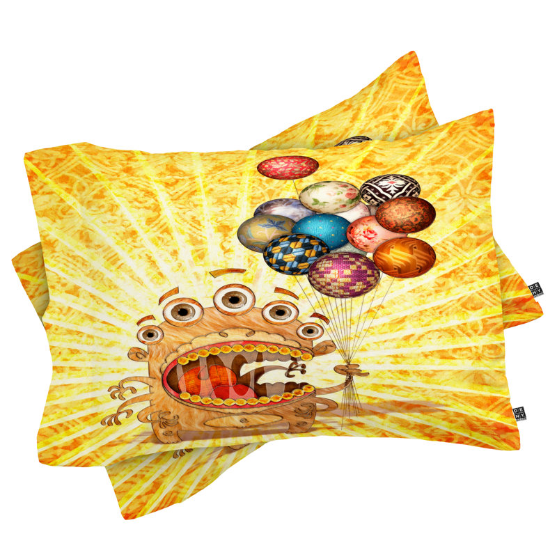 Jose Luis Guerrero Monster Pillowcase, Standard