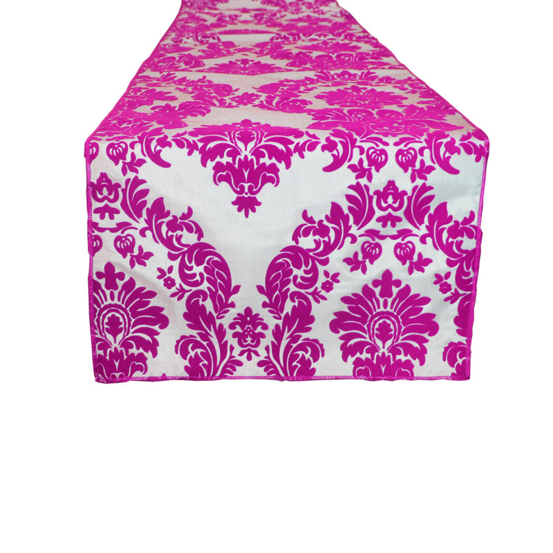 Batum, 120" x 12", Black/Fuchsia
