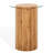 Tasharose Wood and Glass Accent Table