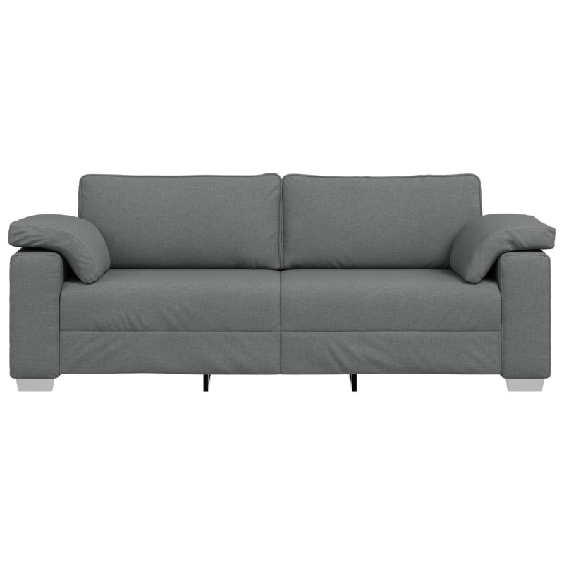 Canapé 3 places gris foncé 86,61 po, Gris foncé