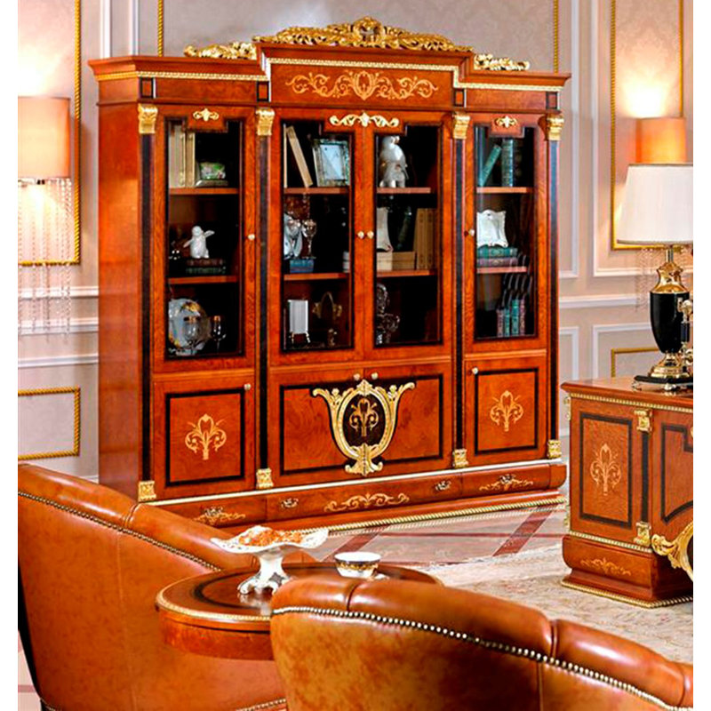 Giorno Solid Wood Bookcase