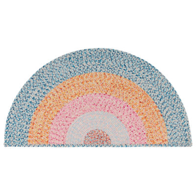 Korin Woven Performance Machine Washable Performance Chevron Indoor/Outdoor Area Rug