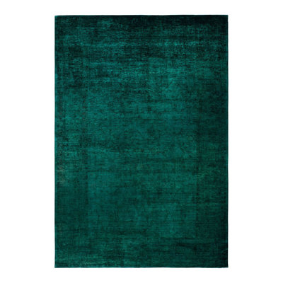 Tapis unique vert de 12 pi 1 po x 17 pi 5 po Zaneski
