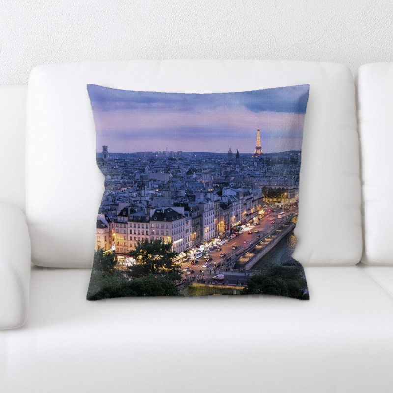 Microsuede Throw Pillow
