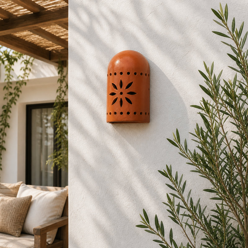 Couvercle en terre cuite Heritage, Orange