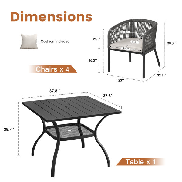 Dimensions du produit