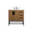 Eugene 32'' Single Bathroom Vanity with Engineered Marble Top-434427755