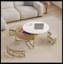 Table basse moderne à plateau relevable avec rangement et 3 repose-pieds blanc et naturel-1796997528-1796997527